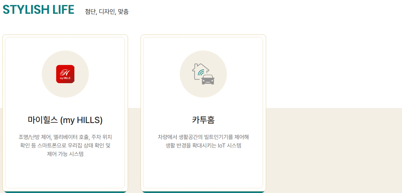 힐스테이트 회룡역 파크뷰 시스템